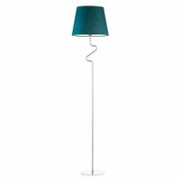 Lampa podłogowa FOGO chrom zieleń