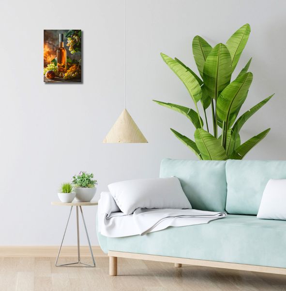 Obraz 20x30cm Bursztynowe Wino zdjęcie 2