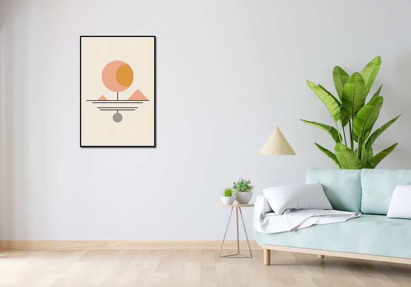 Plakat 61x90,5cm Geometryczna Utopia zdjęcie 4