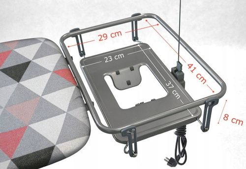 DUŻA PROFESJONALNA DESKA DO PRASOWANIA Z RĘKAWNIKIEM PRZEDŁUŻACZ na Arena.pl