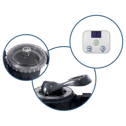 Pompa filtrująca piaskowa 10500 l/h INTEX 26648 + 50 kg piasku na Arena.pl