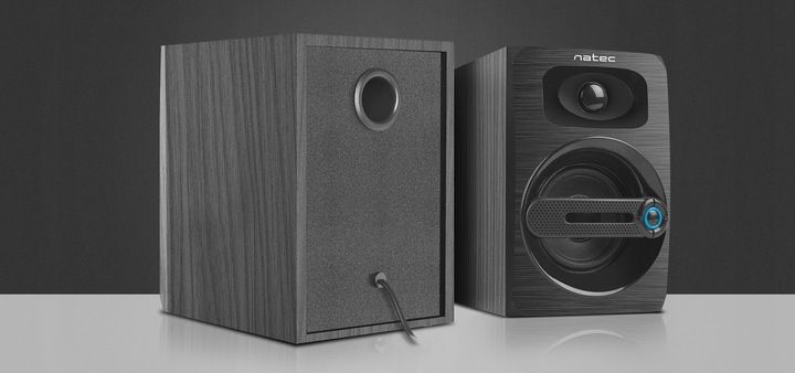 Głośniki komputerowe 2.0 Natec Cougar 6W RMS zdjęcie 9