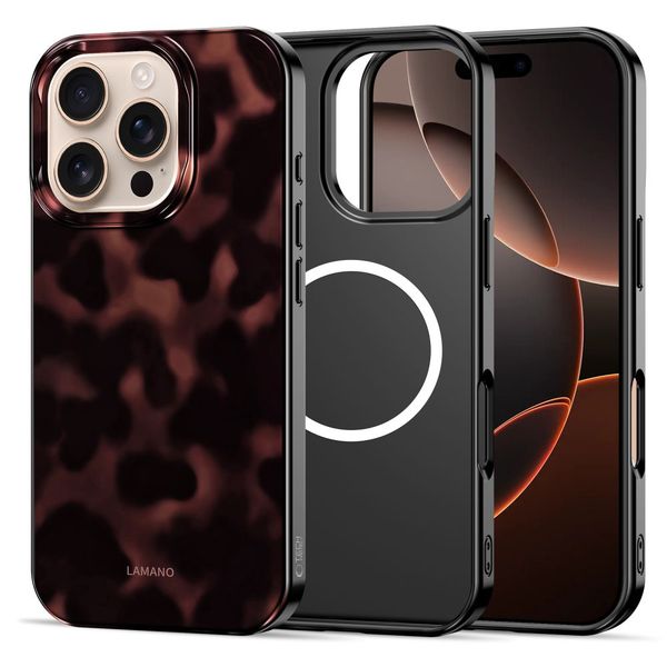 tech-protect lamano magsafe iphone 16 pro max panther zdjęcie 3
