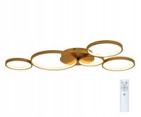 Żyrandol lampa wisząca LED okręgi ring 98cm pilot