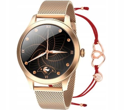 Smartwatch Zegarek Maxcom Fw42 Gold Ip68 Złoty na Arena.pl