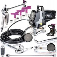 Agregat MALARSKI Pistolet Hydrodynamiczny 1200W Wąż 10M 1,5 L/min 220 BAR