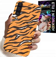 ETUI DO SAMSUNG A50 / A30S - PLECKI W TYGRYSIE PASKI POKROWIEC +SZKŁO