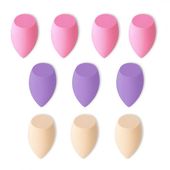 zestaw 10 gąbeczek do makijażu pastel  violet gb12