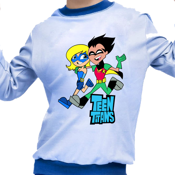 Piżama dziecięca Młodzi Tytani zdjęcie 1