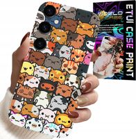 ETUI DO SAMSUNG GALAXY M55 5G - PLECKI W SŁODKIE KOTKI, KOTY, OBUDOWA