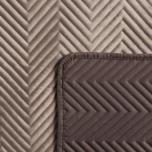 Narzuta dekoracyjna SOFIA 170x210 brązowa na Arena.pl