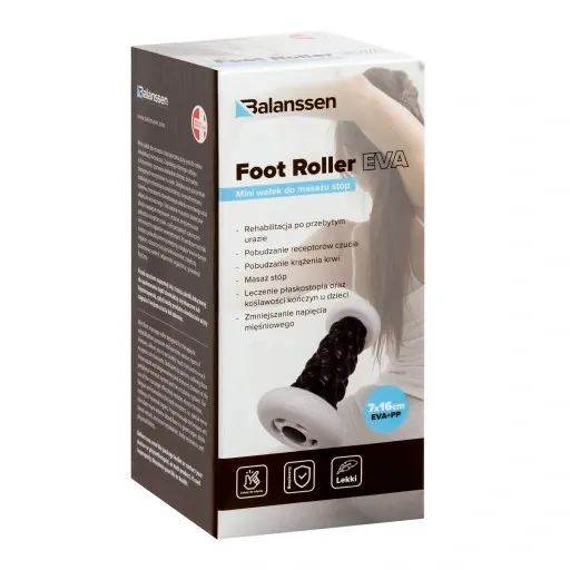 WAŁEK do masażu stóp FOOT ROLLER Balanssen 7x16 zdjęcie 4