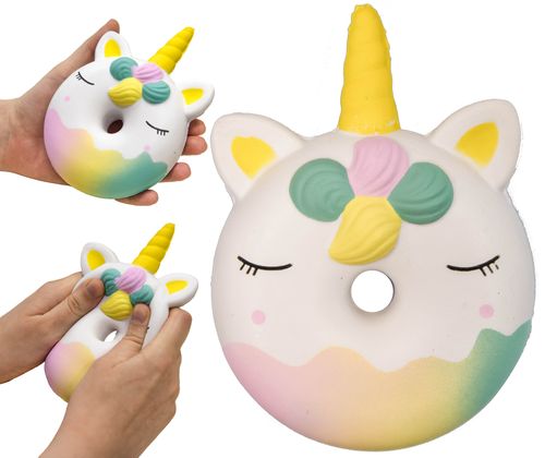 SQUISHY JUMBO DONUT Pączek JEDNOROŻEC Gniotek na Arena.pl