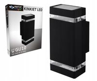 Lampa elewacyjna GU10 LED zewnętrzna kinkiet ogrodowy