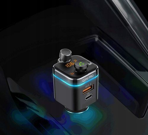 Feegar Transmiter Fm Bluetooth Ładowarka Qc 4.0 Pd na Arena.pl