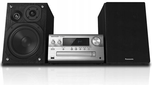 Wieża stereo USB CD FM USB Bass Reflex BLUETOOTH pilot Panasonic na Arena.pl