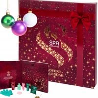 KALENDARZ ADWENTOWY Z KOSMETYKAMI ZESTAW PREZENTOWY SPA DLA KOBIET 2025