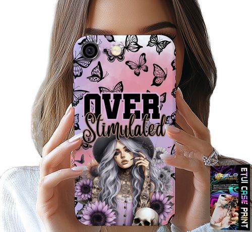 ETUI DO IPHONE ( 6 PLUS ) - OVER STIMULATED, NASTOLETNIE WZORY, CASE na Arena.pl