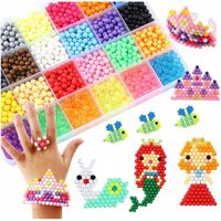 Koraliki Wodne Zabawka Szablon MEGA SZABLONY KREATYWNY MEGA ZESTAW XXL