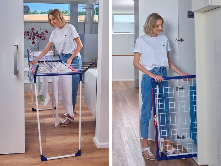 Suszarka na pranie Pegasus 160 Solid Slim Leifheit zdjęcie 2