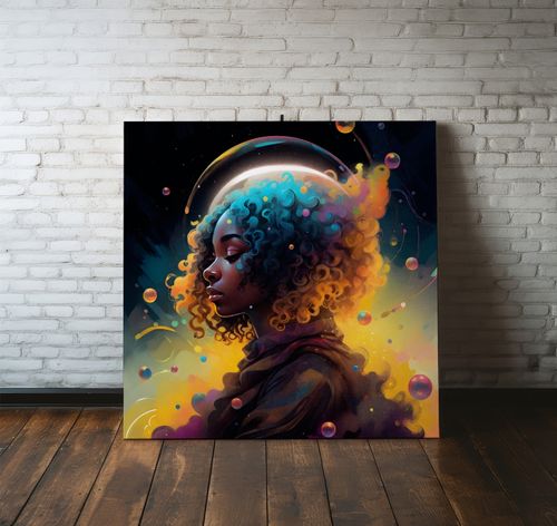 Obraz na płótnie abstrakcja fantazja 100x100 cm na Arena.pl