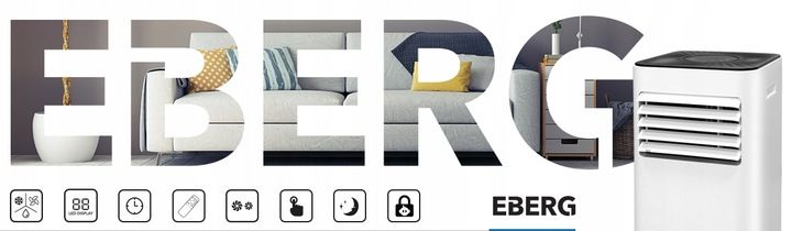 Klimatyzator przenośny MIRU PRO 2,6kW osuszacz 24l/24h WiFi + ClimaLock zdjęcie 2