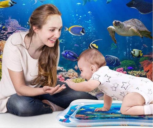 DMUCHANA MATA WODNA SENSORYCZNA DLA NIEMOWLĄT XXL na Arena.pl