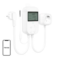 gniazdo termostatyczne regulator temperatury meross mts960hk (homekit)