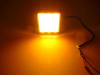 uniwersalna mocna Lampa LED 10x10cm kierunki kierunkowskaz 12v 24v 60W