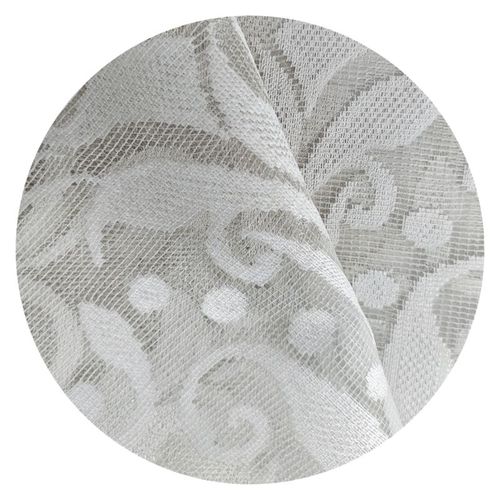 Firanka a'la panel Biały Homer szerokość 60 cm DomoweTekstylia | WN744H 061 na Arena.pl