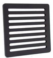 RUSZT DO KOMINKA PIECA SPARTHERM 22x22 CM GRUBY TRWAŁY - ALFASTAL - GR.12MM