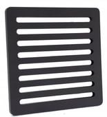 RUSZT DO KOMINKA PIECA SPARTHERM 22x22 CM GRUBY TRWAŁY - ALFASTAL - GR.12MM