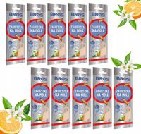 bros - zawieszka na mole kwiat pomarańczy - 10 szt.