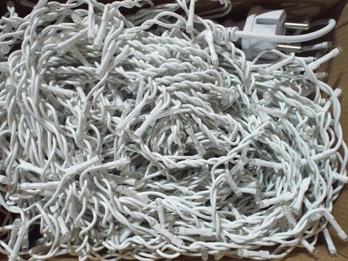 LAMPKI KURTYNA GĘSTE SOPLE CIEPŁO BIAŁE 1000 LED 25 m + FLASH ZIMNO BIAŁY na Arena.pl