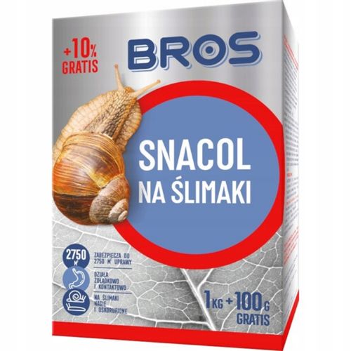 Środek Trutka Granulat Bros na Ślimaki Snacol 03GB 1kg+100g Gratis na Arena.pl