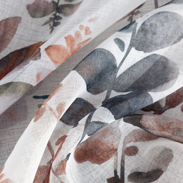 Zasłona gotowa na taśmie MARINA 140x270 Eurofirany stalowy zdjęcie 7