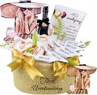 śmieszny prezent na URODZINY tort 15 18 20 35 45 50 60 70 90 SŁODYCZE