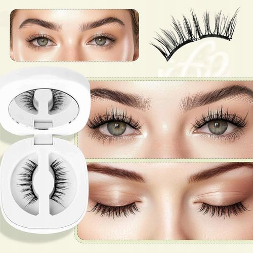 Rzęsy Magnetyczne Sztuczne JAK NATURALNE 2w1 + Aplikator BEZ Kleju na Arena.pl