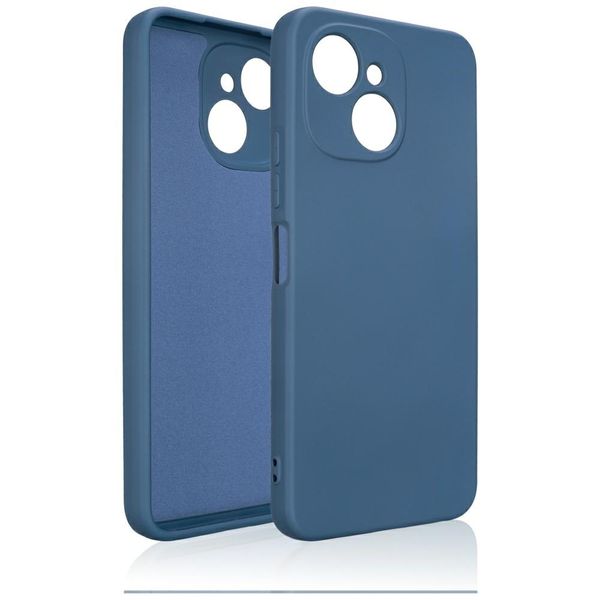 etui beline silicone do tecno spark 40c  niebieski zdjęcie 1