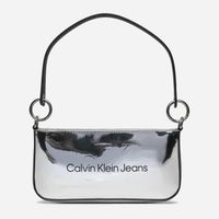 Calvin Klein torebka listonoszka srebrny