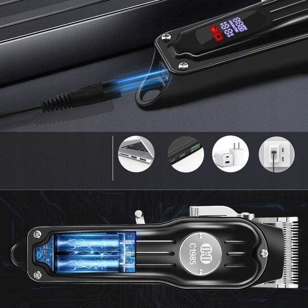 Profesjonalna Maszynka do Strzyzenia Wlosow Zestaw zdjęcie 14