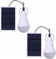 Lampa wisząca biała 10 W solarna LED