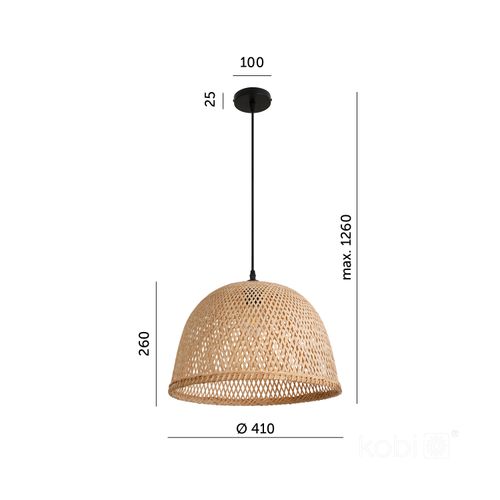 lampa wisząca boho bosu 1xe27 kobi na Arena.pl