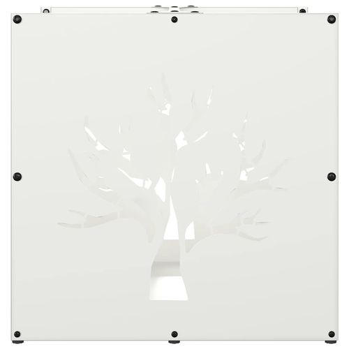 Stojak na drewno opałowe biały Stal walcowana na zimno na Arena.pl