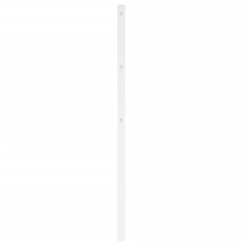 Metalowe wezgłowie, białe, 107 cm na Arena.pl