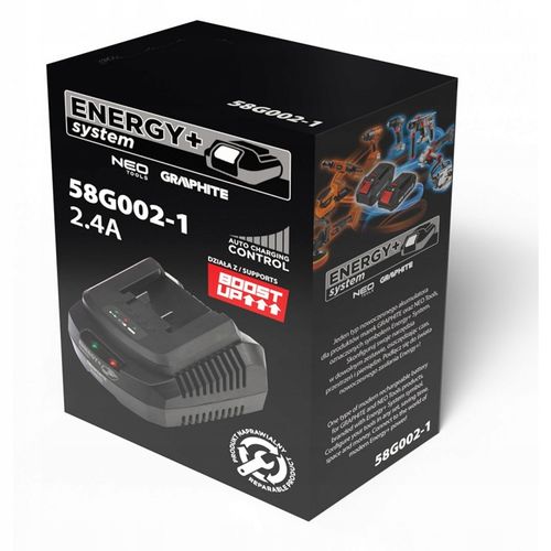 Ładowarka GRAPHITE 58G002-1 18V 2.4A na Arena.pl