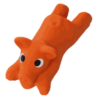 Zabawka dla psa lateksowa świnka z piszczałką 13cm UNIQ PETS