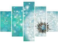 105CM 150CM ZEGAR 5 ELEM PUSZYSTY DMUCHAWIEC DRUK OBRAZ