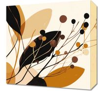 Obraz 40x40cm Jesienne Sylwety