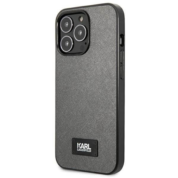 Etui Karl Lagerfeld do iPhone 13 Pro Max, Srebrny zdjęcie 2